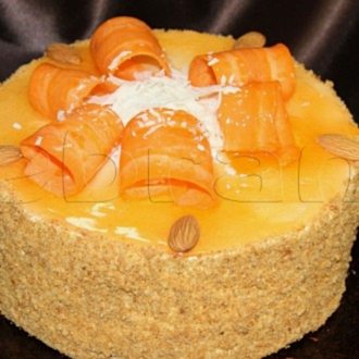 Морковный торт - Оранжевое настроение Морковный торт - Оранжевое настроение