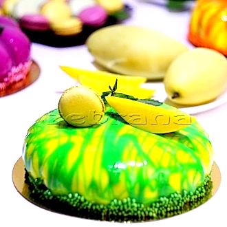 Торт -мороженое "Тропические фрукты" Торт -мороженое "Тропические фрукты"