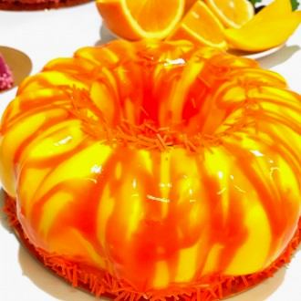 Торт -мороженое "Цитрусовое лето" Торт -мороженое "Цитрусовое лето"