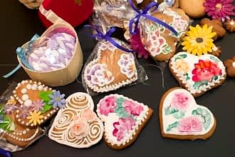 Пряничные сердечки Пряничные сердечки